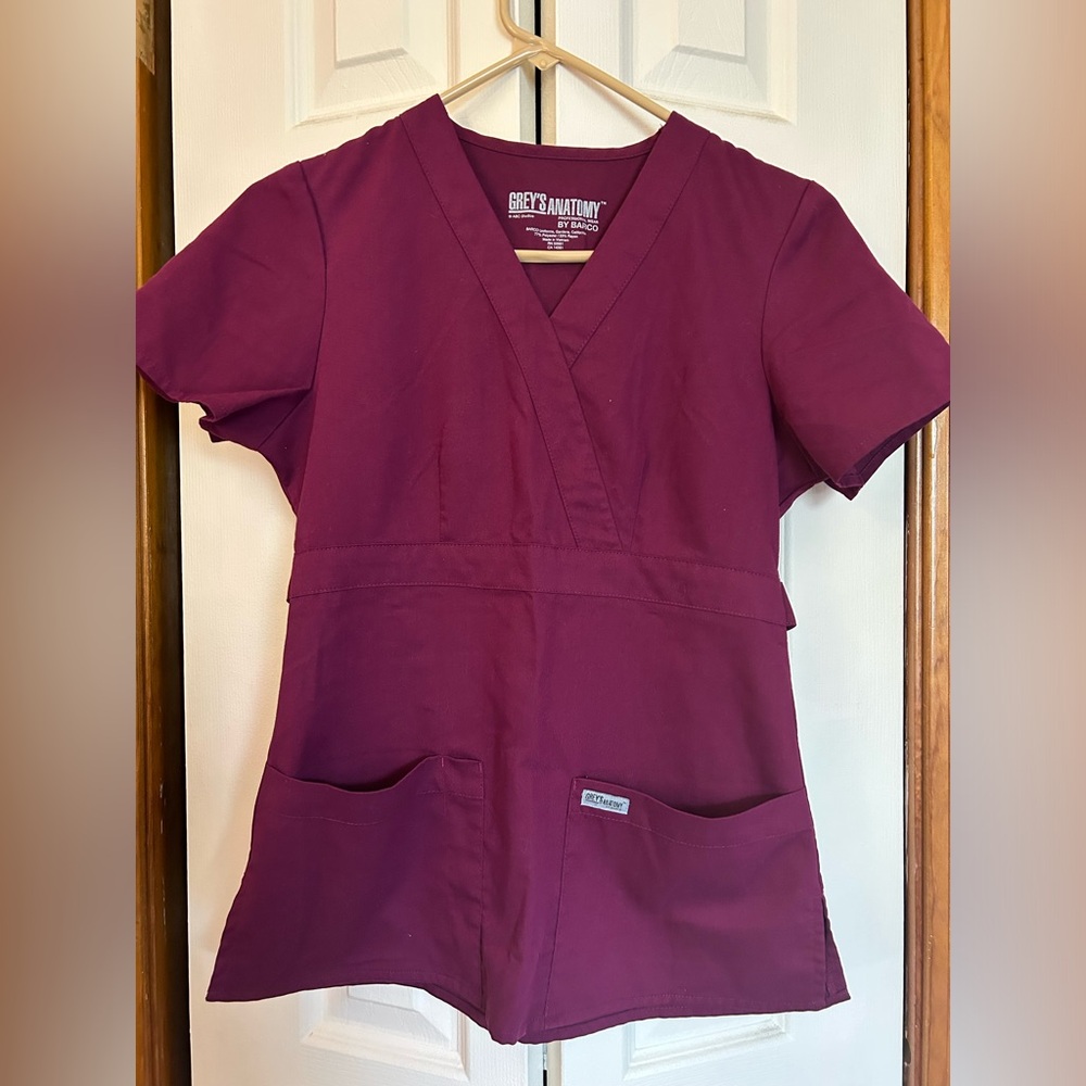 Greys Anatomy Scrub Top V Neck
